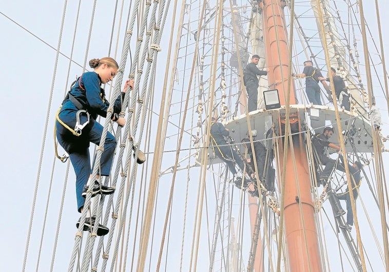 El tesoro de la Armada en el que la Princesa Leonor ha pasado medio año El tesoro de la Armada en el que la Princesa Leonor ha pasado medio año