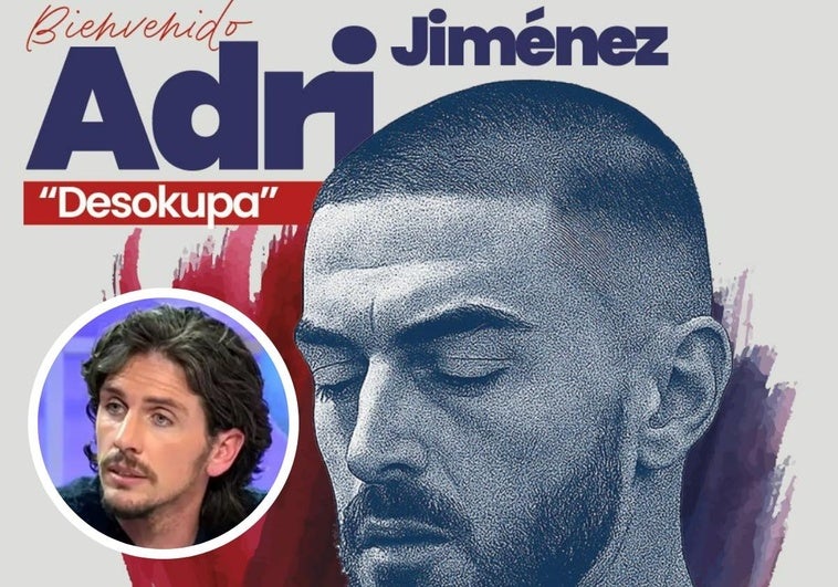 Javi Poves presenta al 'Desokupa', el último fichaje de su Moscardó Javi Poves presenta al ‘Desokupa’, el último fichaje de su Moscardó