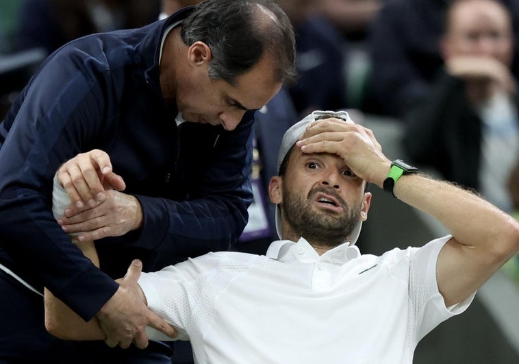 La maldición de Dimitrov lleva a Sinner a cuartos La maldición de Dimitrov lleva a Sinner a cuartos