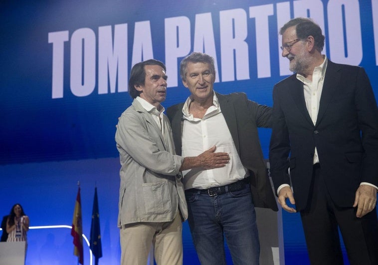 Feijóo abre un congreso del PP sin sobresaltos para derrotar a Sánchez Feijóo abre un congreso del PP sin sobresaltos para derrotar a Sánchez