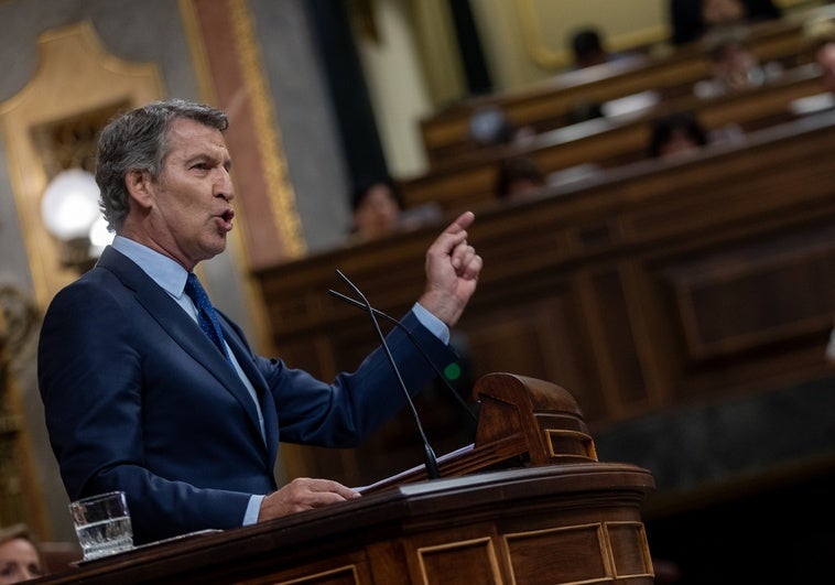 «Esto es la guerra»: el cambio de estrategia de Feijóo sobre Sánchez «Esto es la guerra»: el cambio de estrategia de Feijóo sobre Sánchez