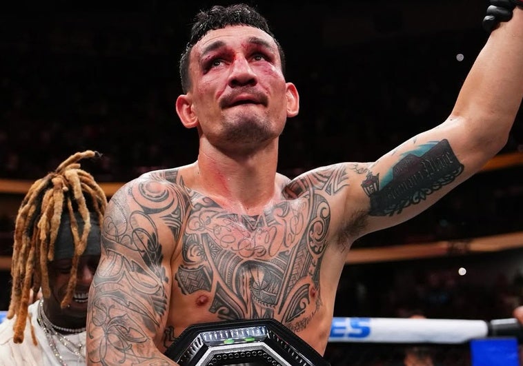 Max Holloway roba el retiro de Dustin Poirier en la UFC Max Holloway roba el retiro de Dustin Poirier en la UFC