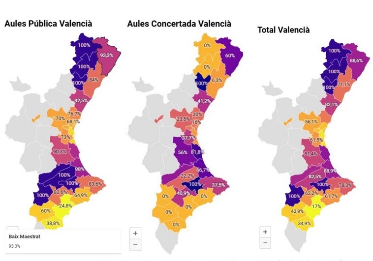 La inmersión lingüística en valenciano naufragó: las familias eligen para los hijos su lengua materna La inmersión lingüística en valenciano naufragó: las familias eligen para los hijos su lengua materna