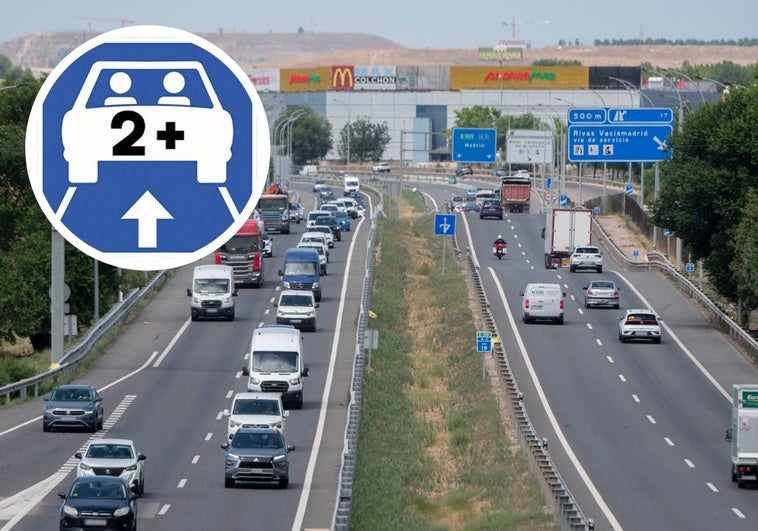 Qué significa la nueva señal '2+' que hay en la carreteras españolas y qué multa pueden poner a los conductores por no cumplirla Qué significa la nueva señal ‘2+’ que hay en la carreteras españolas y qué multa pueden poner a los conductores por no cumplirla
