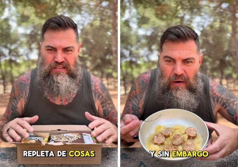 Un español prueba la ración de comida del Ejército francés: «Nunca defrauda» Un español prueba la ración de comida del Ejército francés: «Nunca defrauda»