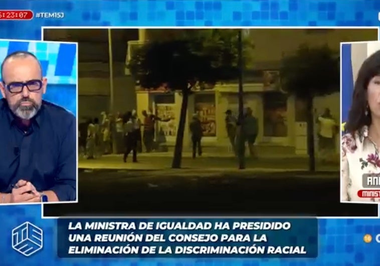La pregunta más incisiva de Risto Mejide a la ministra de Igualdad: «¿Sobran aquellos que delinquen?» La pregunta más incisiva de Risto Mejide a la ministra de Igualdad: «¿Sobran aquellos que delinquen?»