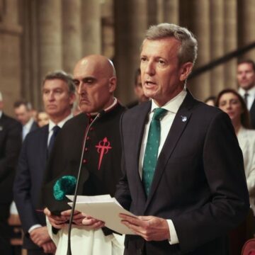 Rueda encomienda al Apóstol tolerancia ante la turismofobia e inspiración para regular «con acierto» la inmigración