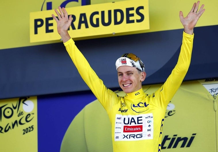 Pogacar, «un tipo simpático» al que un español acompañó en su primer Tour Pogacar, «un tipo simpático» al que un español acompañó en su primer Tour