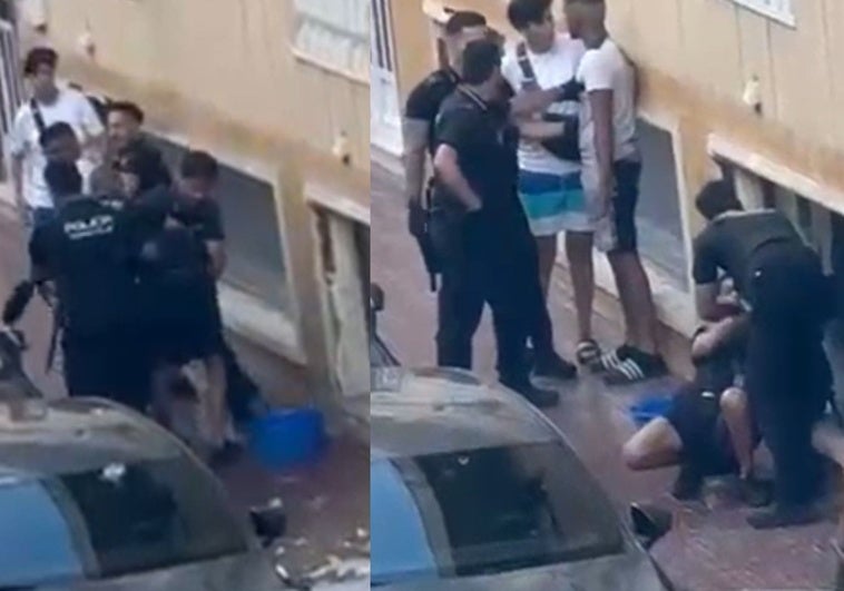 Agreden a varios policías durante una intervención en Torrevieja y uno de los detenidos logra escapar Agreden a varios policías durante una intervención en Torrevieja y uno de los detenidos logra escapar