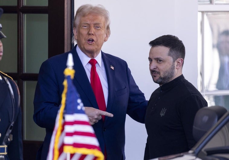 Zelenski habla con Trump sobre sanciones a Rusia: «Agradecemos sus esfuerzos para una paz justa» Zelenski habla con Trump sobre sanciones a Rusia: «Agradecemos sus esfuerzos para una paz justa»