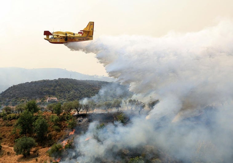Marlaska asegura que hay medios suficientes para combatir los incendios pero pide ayuda a Europa Marlaska asegura que hay medios suficientes para combatir los incendios pero pide ayuda a Europa