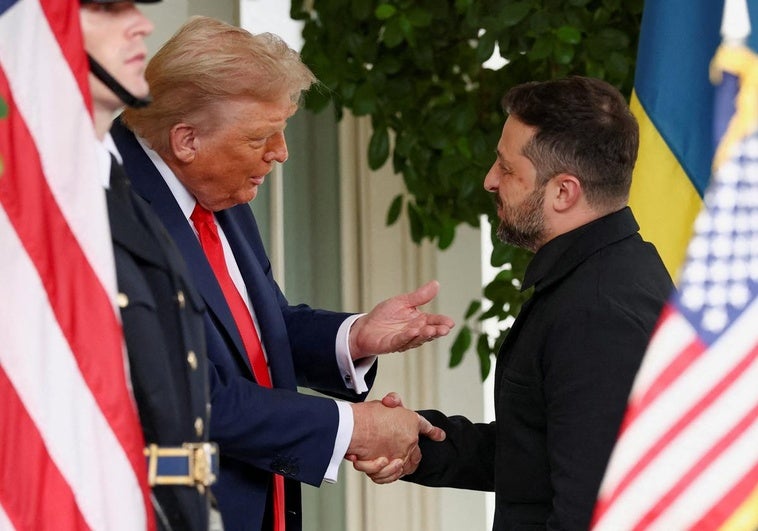 Trump logra lo impensable: Zelenski se viste de traje y Europa lo corona como mediador Trump logra lo impensable: Zelenski se viste de traje y Europa lo corona como mediador