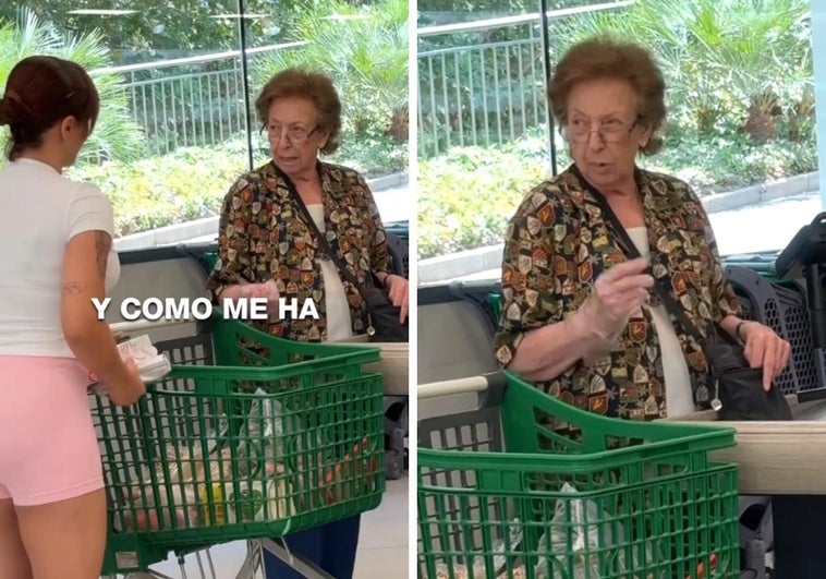 Pide dinero a una anciana en la caja de Mercadona para pagar un cartón de leche y ella reacciona así: «No entiendo nada» Pide dinero a una anciana en la caja de Mercadona para pagar un cartón de leche y ella reacciona así: «No entiendo nada»