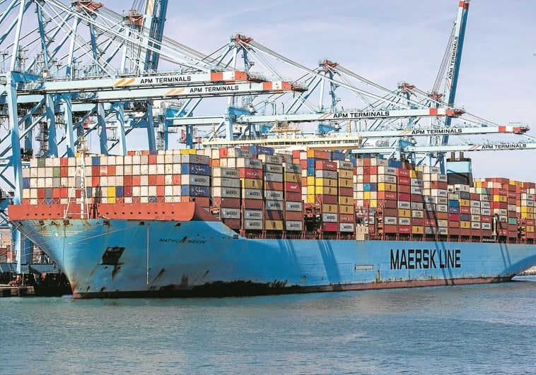 EE.UU. expulsa a Algeciras del plan de rutas estratégicas de contenedores EE.UU. expulsa a Algeciras del plan de rutas estratégicas de contenedores