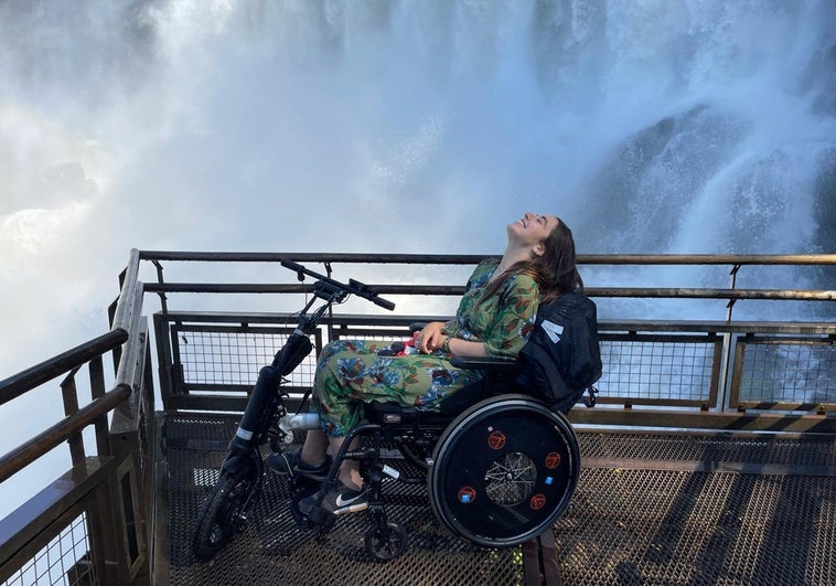 Berta, la médico que quedó tetrapléjica por una mala zambullida en la piscina Berta, la médico que quedó tetrapléjica por una mala zambullida en la piscina