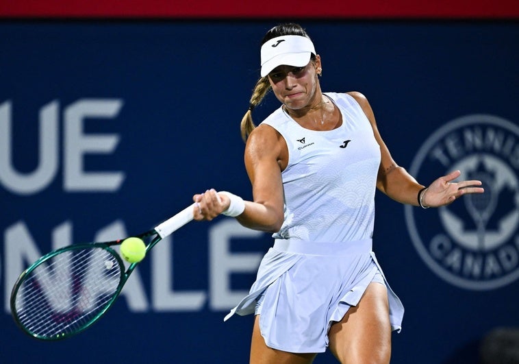 Jessica Bouzas empuja sus límites: en cuartos del WTA 1.000 de Montreal Jessica Bouzas empuja sus límites: en cuartos del WTA 1.000 de Montreal