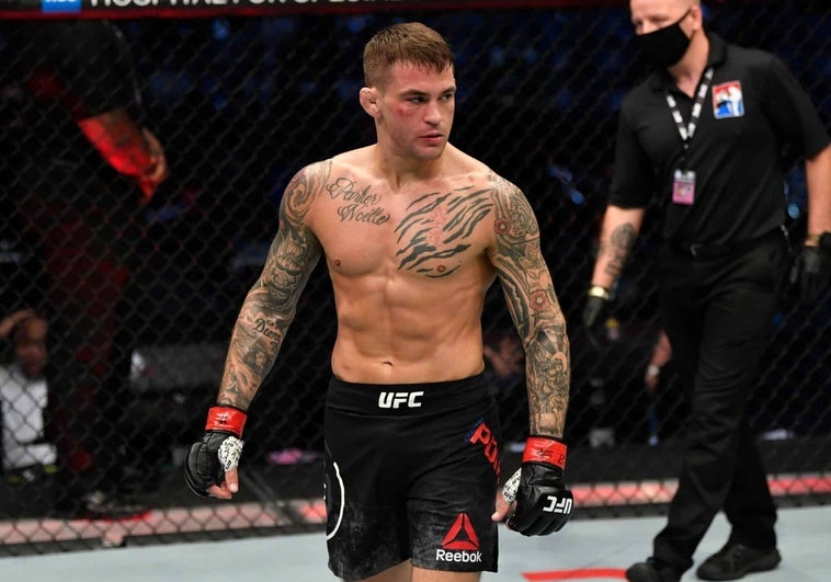 Dustin Poirier, leyenda de la UFC, da su pronóstico sobre un Topuria vs Makhachev: «Podría noquear a cualquiera...» Dustin Poirier, leyenda de la UFC, da su pronóstico sobre un Topuria vs Makhachev: «Podría noquear a cualquiera…»