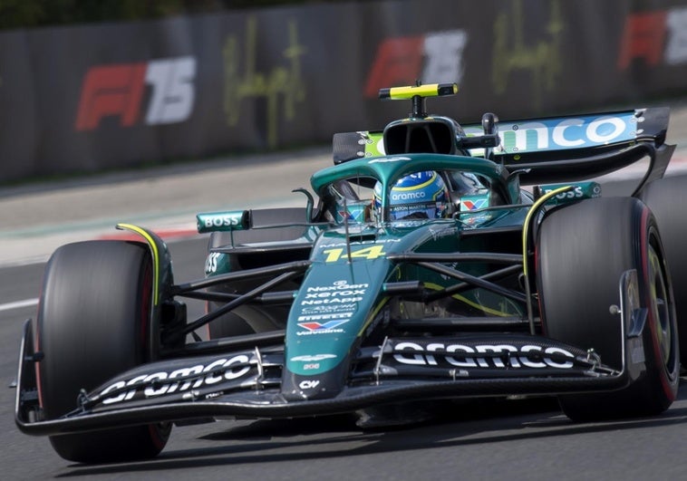Alonso se queda a una décima de la pole, lograda por el Ferrari de Leclerc Alonso se queda a una décima de la pole, lograda por el Ferrari de Leclerc