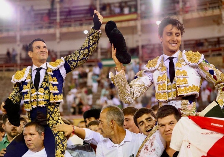 El arrimón de figura de Roca bajo los sones de Morante en la gran tarde de Aguado El arrimón de figura de Roca bajo los sones de Morante en la gran tarde de Aguado