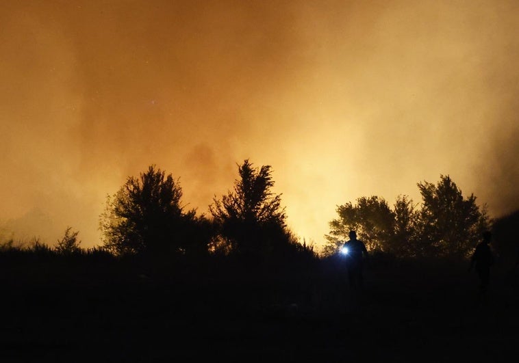Perimetrado el incendio de Tres Cantos tras dejar al menos dos heridos y tres urbanizaciones desalojadas Perimetrado el incendio de Tres Cantos tras dejar al menos dos heridos y tres urbanizaciones desalojadas