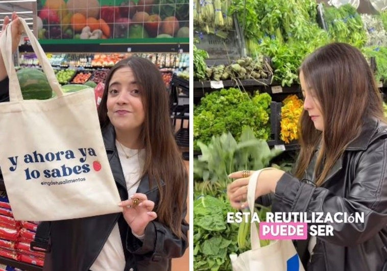 Una ingeniera de alimentos advierte sobre el error que se comete al usar bolsas reutilizables para la compra Una ingeniera de alimentos advierte sobre el error que se comete al usar bolsas reutilizables para la compra
