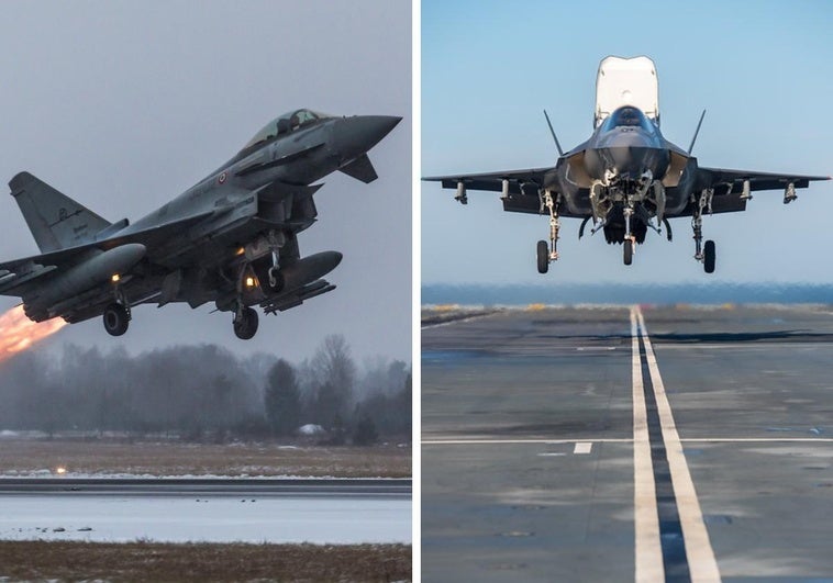 Las diferencias entre el caza multipropósito europeo y la máquina de guerra estadounidense Las diferencias entre el caza multipropósito europeo y la máquina de guerra estadounidense