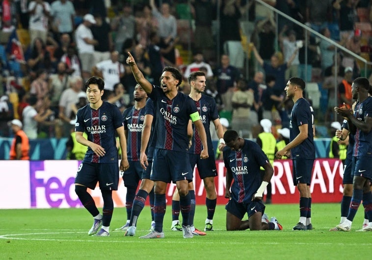 El PSG gana la Supercopa al Tottenham en un ejercicio de supervivencia El PSG gana la Supercopa al Tottenham en un ejercicio de supervivencia