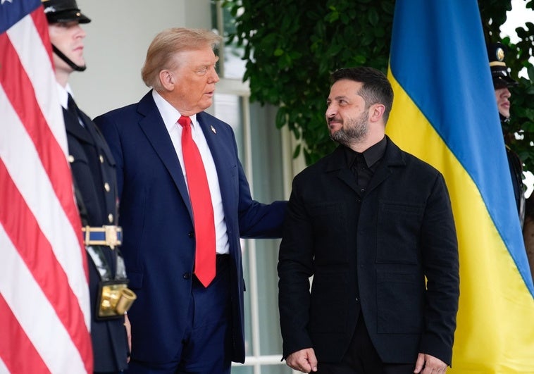 Trump ofrece garantías de seguridad a Ucrania si Zelenski acepta un acuerdo territorial con Rusia Trump ofrece garantías de seguridad a Ucrania si Zelenski acepta un acuerdo territorial con Rusia