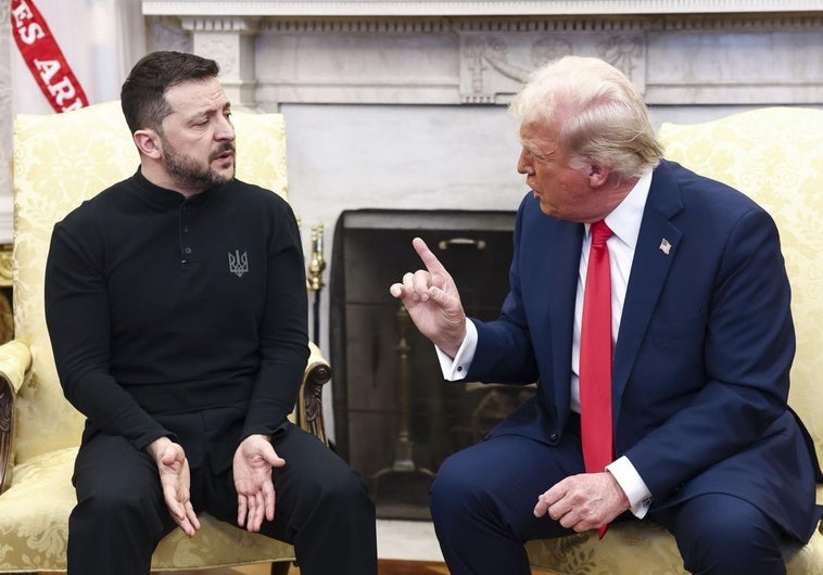 Ucrania se la juega en una cita explosiva entre Trump y Zelenski en la Casa Blanca Ucrania se la juega en una cita explosiva entre Trump y Zelenski en la Casa Blanca