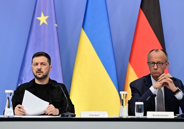 Los líderes europeos y Zelenski piden a Trump que «se hable de Ucrania con Ucrania» Los líderes europeos y Zelenski piden a Trump que «se hable de Ucrania con Ucrania»